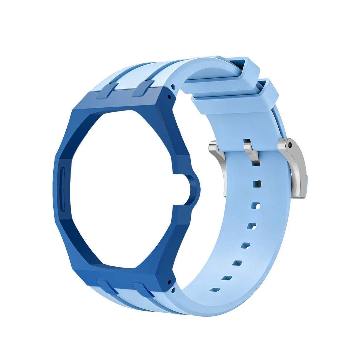 [Bling Jewelrys]Royal Oak Pop Exclusive Bioceramic Case & Silicone Strap Mix Color