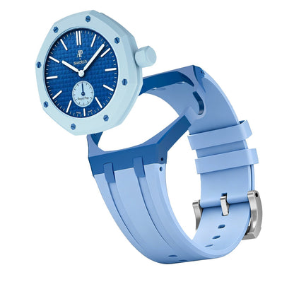 [Bling Jewelrys]Royal Oak Pop Exclusive Bioceramic Case & Silicone Strap Mix Color