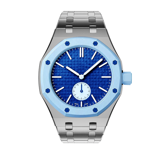 [Bling Jewelrys]OAK POP EXCLUSIVE SILVER STEEL STRAP