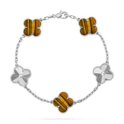 {
  "Bling Jewelrys": "ブリングジュエリー",
  "CLOVER 5 MOTIFS TIGER EYE BRACELET COLLECTION": "クローバー 5モチーフ タイガーアイ ブレスレット コレクション"
}