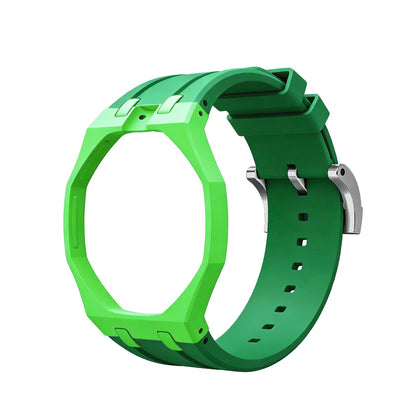 [Bling Jewelrys]Royal Oak Pop Exclusive Bioceramic Case & Silicone Strap Mix Color
