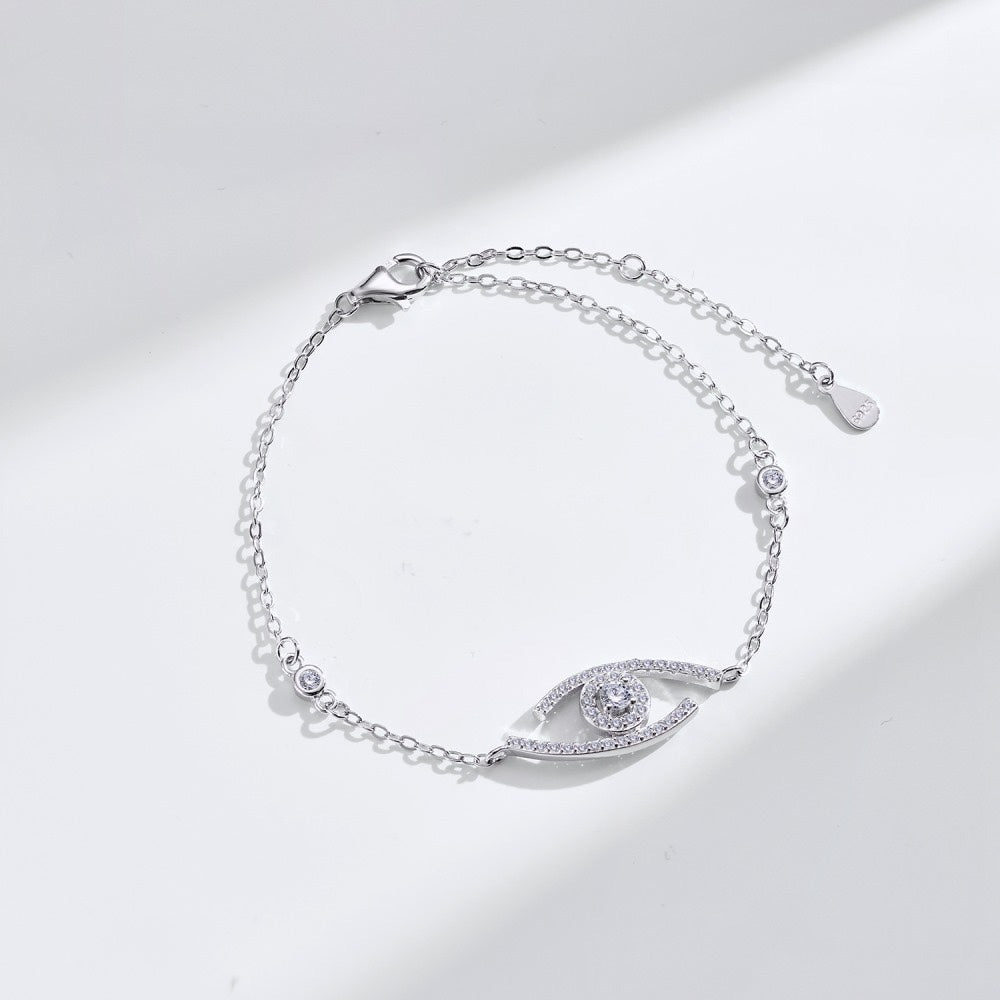 [Bling Jewelrys]Lucky Eye Pave-Set Diamond Bracelet