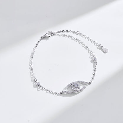 [Bling Jewelrys]Lucky Eye Pave-Set Diamond Bracelet