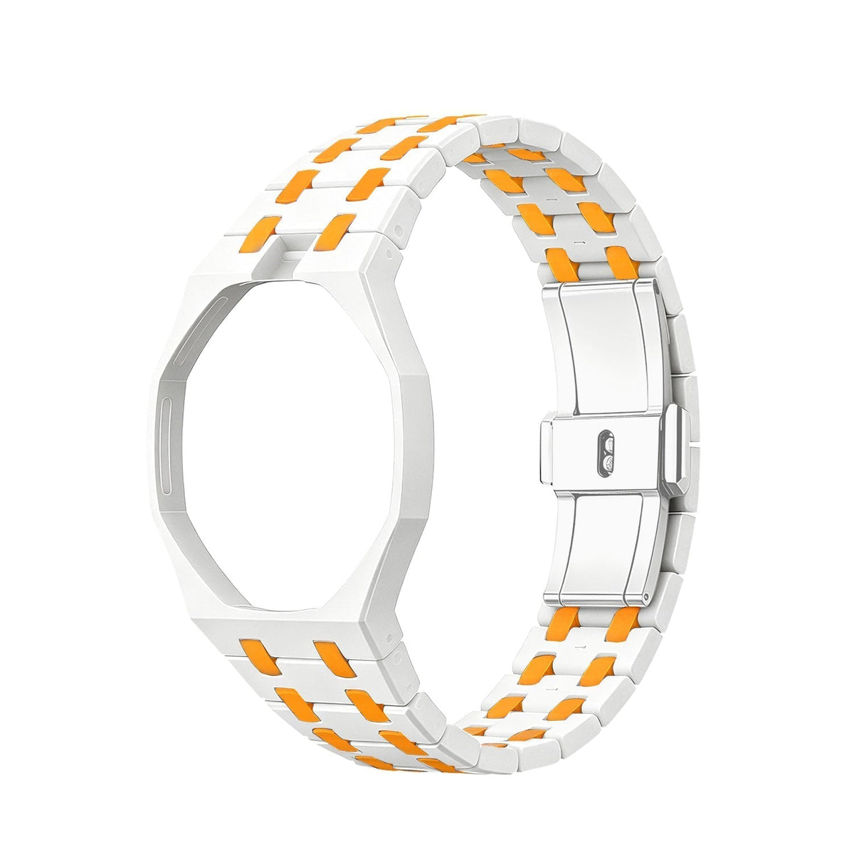 [Bling Jewelrys]Royal Oak Pop Exklusives Biokeramik-Gehäuse & Biokeramik-Armband in Mischfarbe