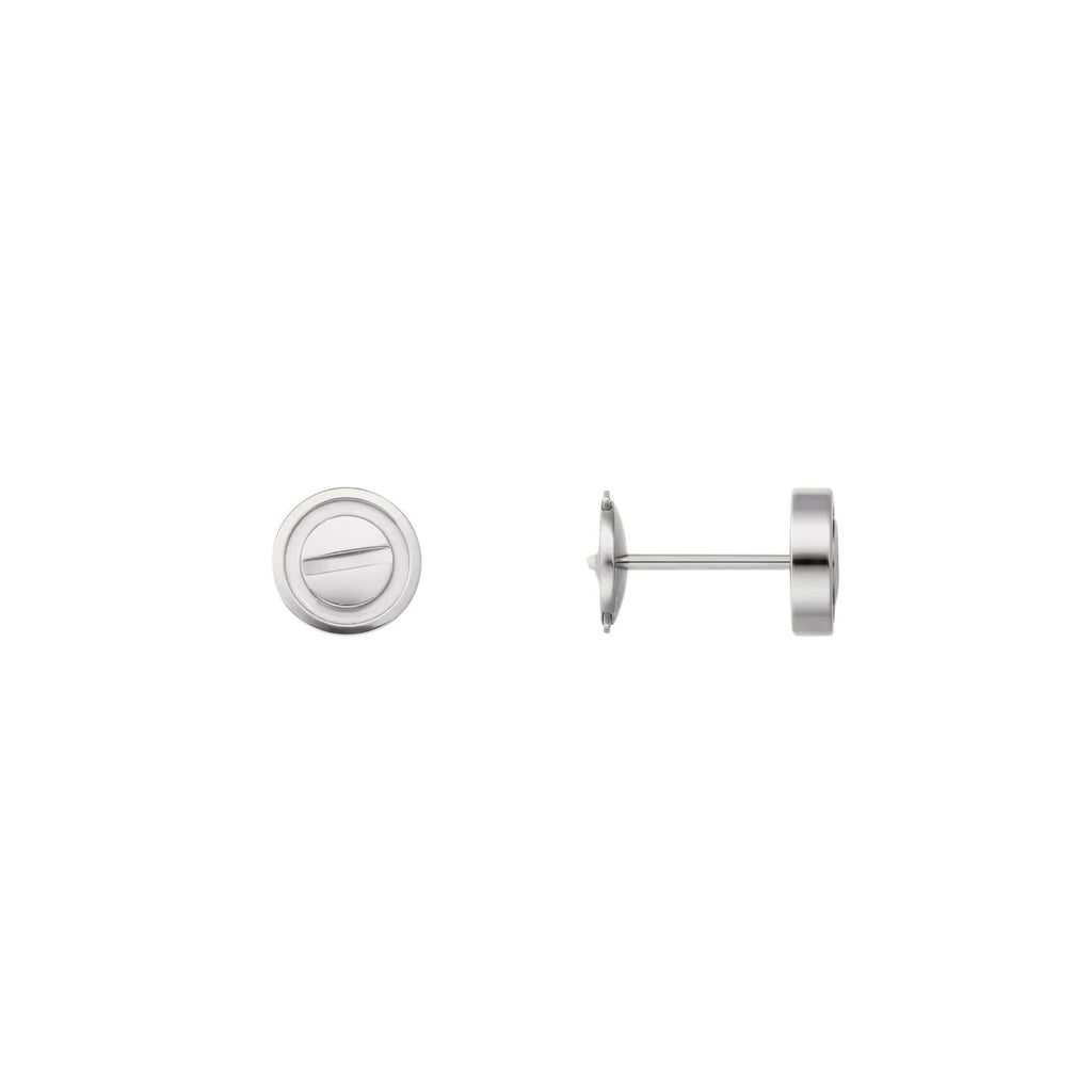 [Bling Jewelrys]LOVE 7.2MM HOOP EARRINGS