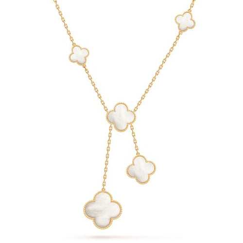 {
  "Bling Jewelrys": "[Bling Jewelry] クローバー マザーオブパール ネックレス 6モチーフ"
}