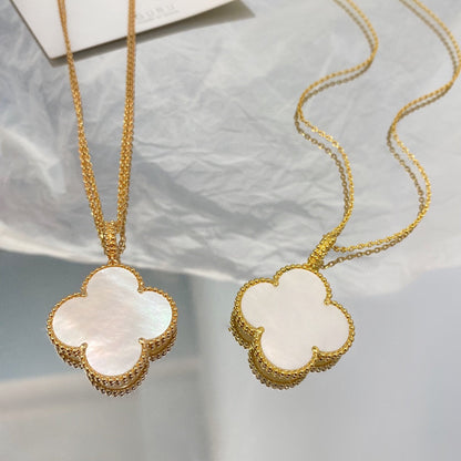 {
"CLOVER 25MM MOP LARGE PENDANT NECKLACE": "KLEEBLATT 25MM MUTTERPERL GROSSE ANHÄNGERKETTE"
}