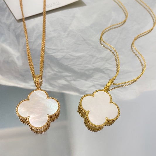 {
"CLOVER 25MM MOP LARGE PENDANT NECKLACE": "KLEEBLATT 25MM MUTTERPERL GROSSE ANHÄNGERKETTE"
}