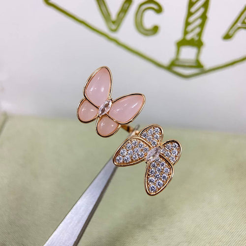 {"[Bling Jewelrys]TWIN BUTTERFLY NEW DIAMOND & PINK BUTTERFLY RING": "【Bling Jewelry】ツインバタフライ　ダイヤモンド＆ピンクバタフライリング"}