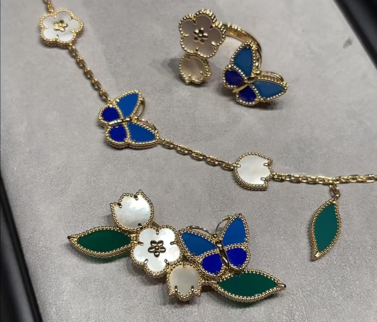 [Bling Jewelrys ]GLÜCKS-FRÜHLINGSRING IN GOLD