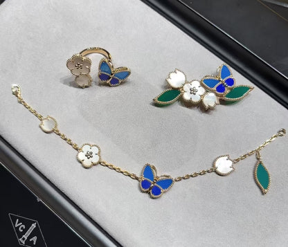 [Bling Jewelrys ]GLÜCKS-FRÜHLINGSRING IN GOLD
