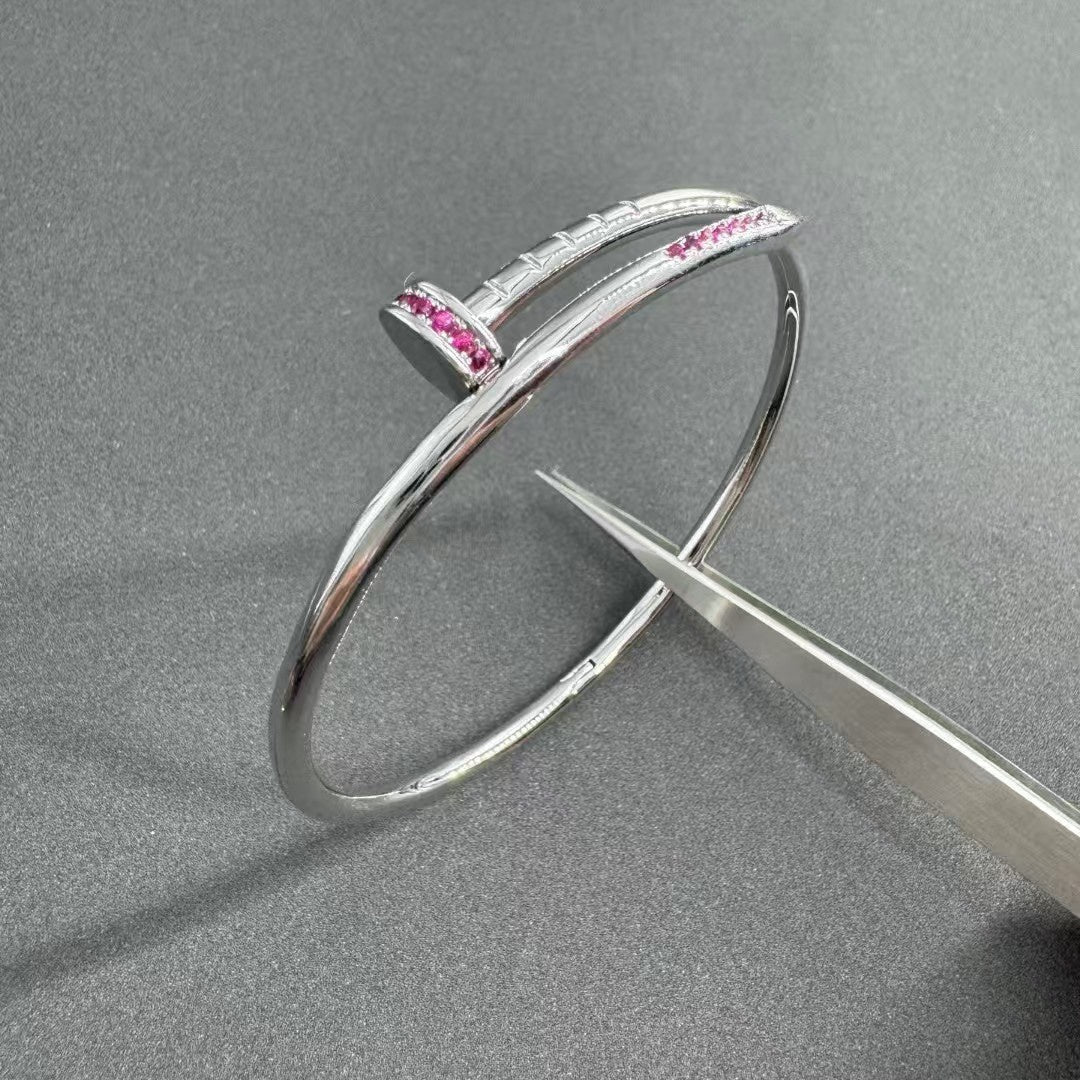 [Bling Jewelrys]JUSTE ARMBAND 2,5MM DIAMANTEN NEU