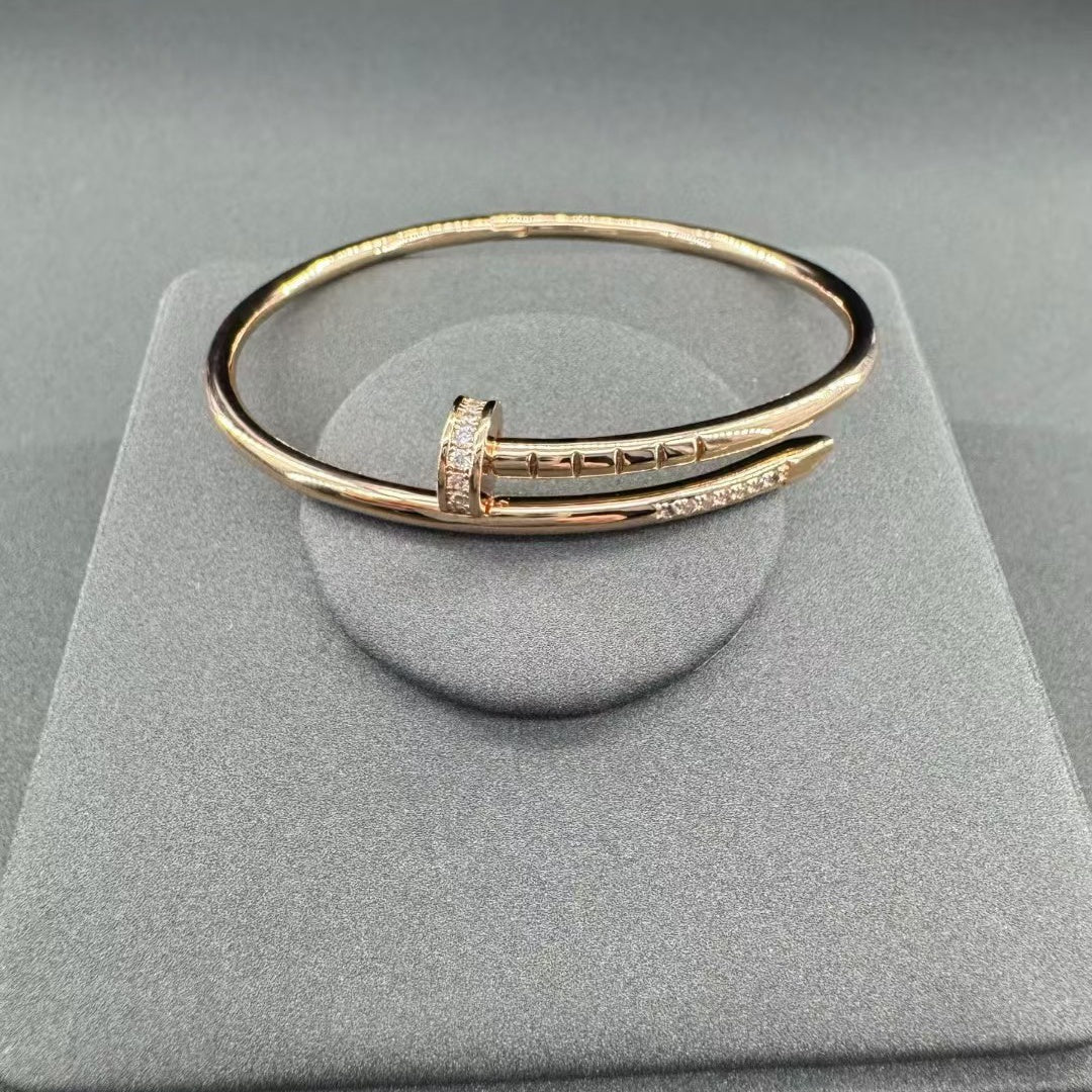 [Bling Jewelrys]JUSTE ARMBAND 2,5MM DIAMANTEN NEU
