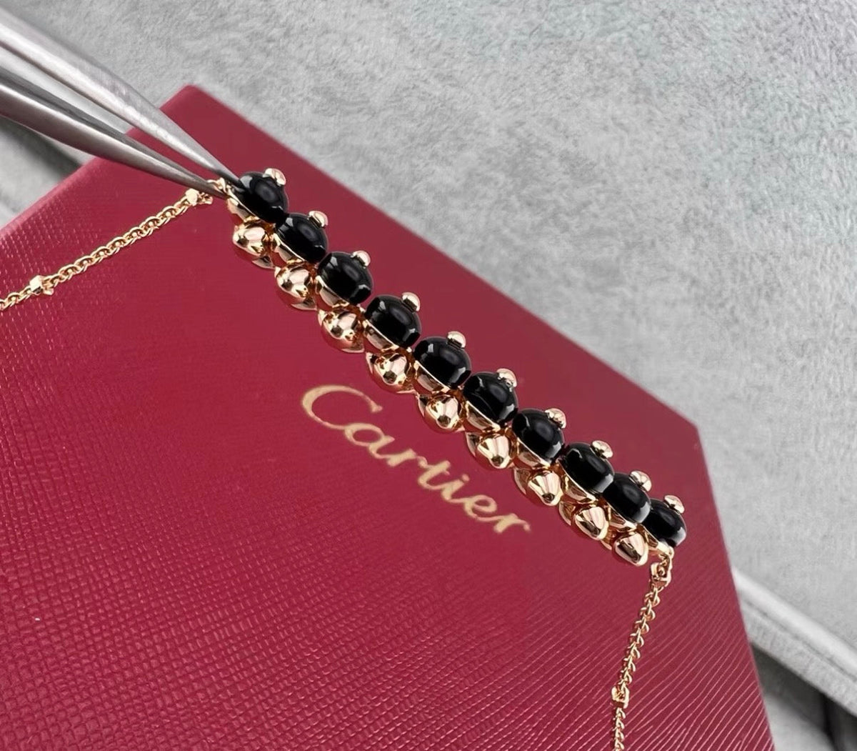 [Bling Jewelrys]CLASH KOLLEKTION ACHAT CHALCEDON STECKERHALSKETTE