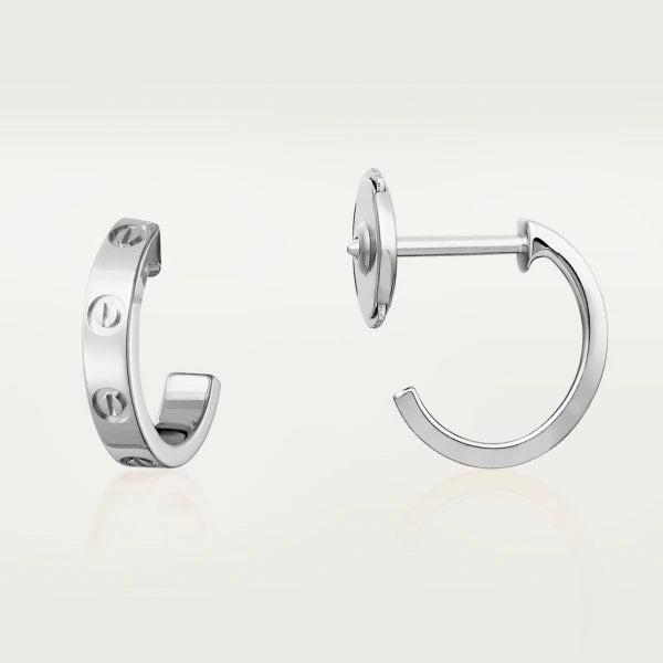 [Bling Jewelry] LIEBES-OHRRINGE 2,65 MM SILBER