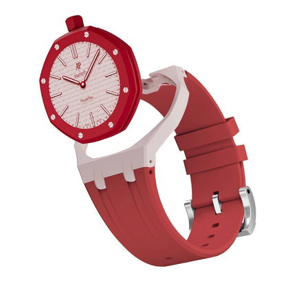[Bling Jewelrys]Royal Oak Pop Exclusive Bioceramic Case & Silicone Strap Mix Color