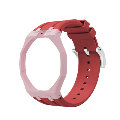 [Bling Jewelrys]Royal Oak Pop Exclusive Bioceramic Case & Silicone Strap Mix Color