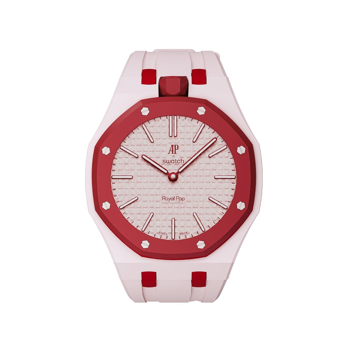 [Bling Jewelrys]Royal Oak Pop Exclusive Bioceramic Case & Silicone Strap Mix Color