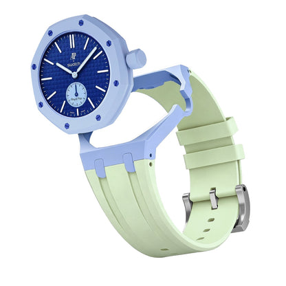 [Bling Jewelrys]Royal Oak Pop Exclusive Bioceramic Case & Silicone Strap Mix Color