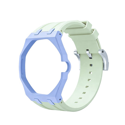 [Bling Jewelrys]Royal Oak Pop Exclusive Bioceramic Case & Silicone Strap Mix Color