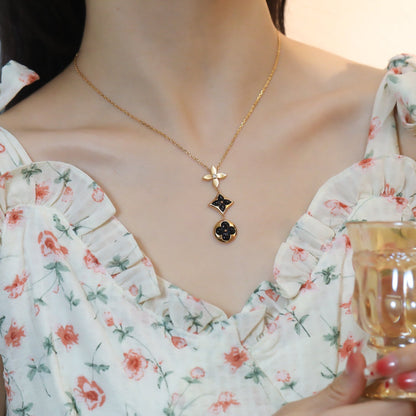 {
  "[Bling Jewelrys ]STAR AND SUN ONYX PINK GOLD NECKLACE": "【Bling Jewelrys】スター＆サン オニキス ピンクゴールドネックレス"
}