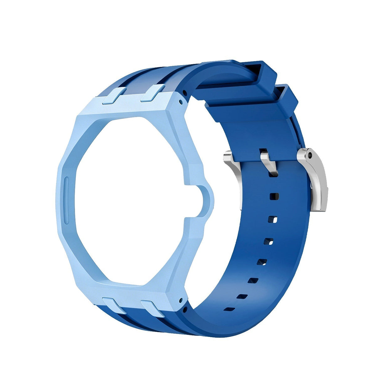 [Bling Jewelrys]Royal Oak Pop Exclusive Bioceramic Case & Silicone Strap Mix Color