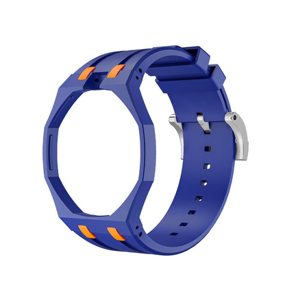 [Bling Jewelrys]Royal Oak Pop Exclusive Bioceramic Case & Silicone Strap Mix Color