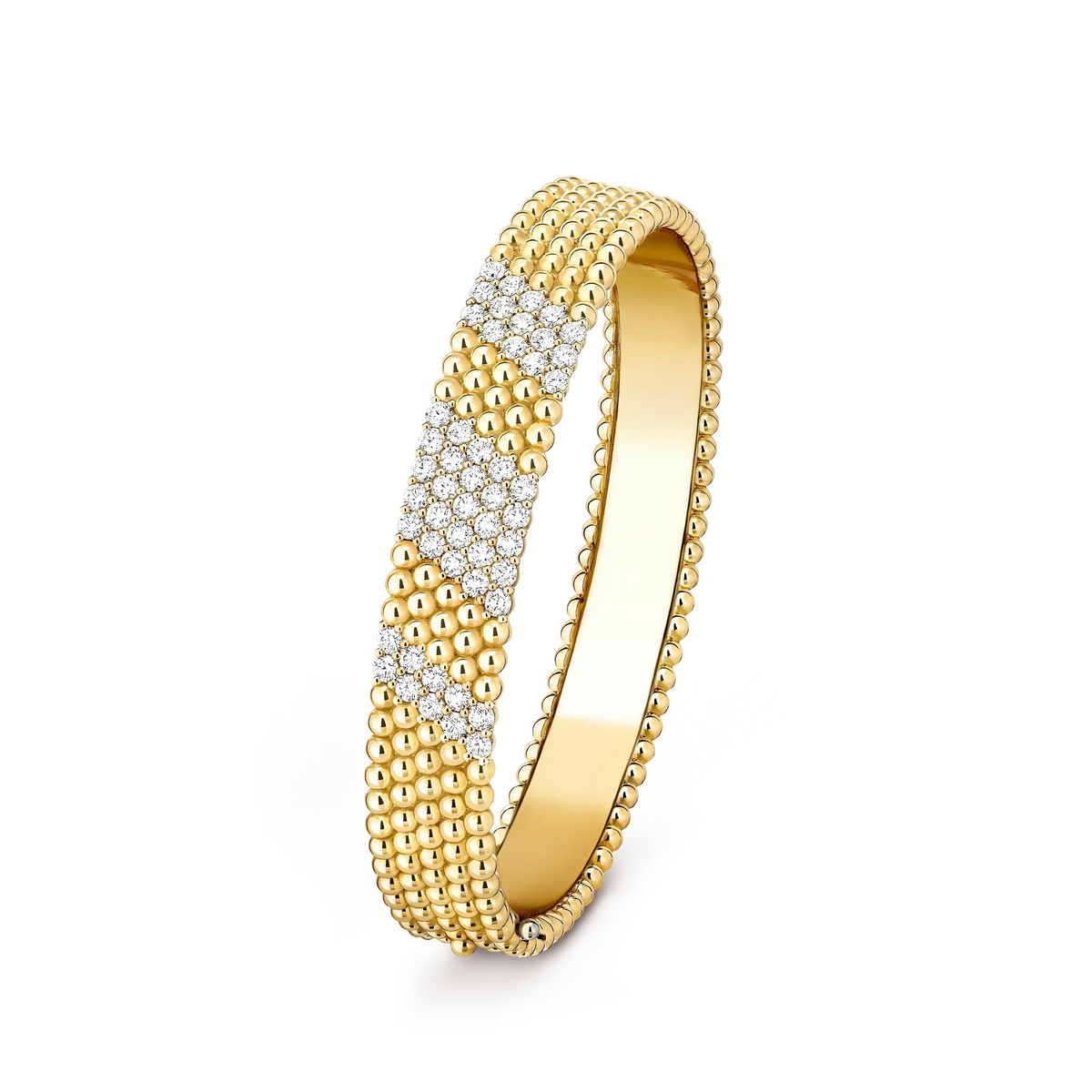 [Bling Jewelrys] FÜNFREIHIGES DIAMANTARMBAND