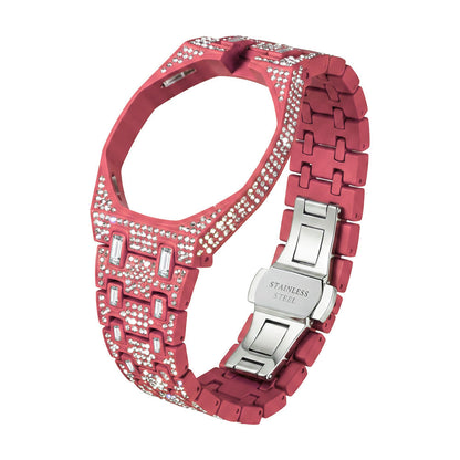 [Bling Jewelrys]Royal Oak Pop Exclusive Bioceramic Case & Bioceramic Strap Full Diamond