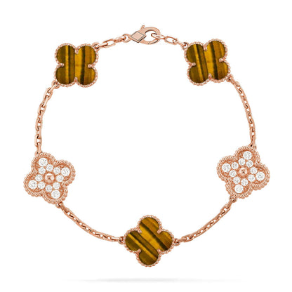 {
  "Bling Jewelrys": "ブリングジュエリー",
  "CLOVER 5 MOTIFS TIGER EYE BRACELET COLLECTION": "クローバー 5モチーフ タイガーアイ ブレスレット コレクション"
}