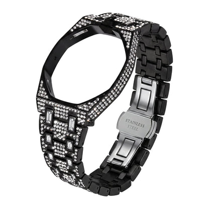 [Bling Jewelrys]Royal Oak Pop Exclusive Bioceramic Case & Bioceramic Strap Full Diamond
