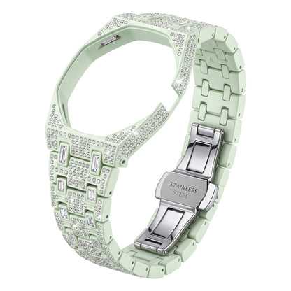 [Bling Jewelrys]Royal Oak Pop Exclusive Bioceramic Case & Bioceramic Strap Full Diamond