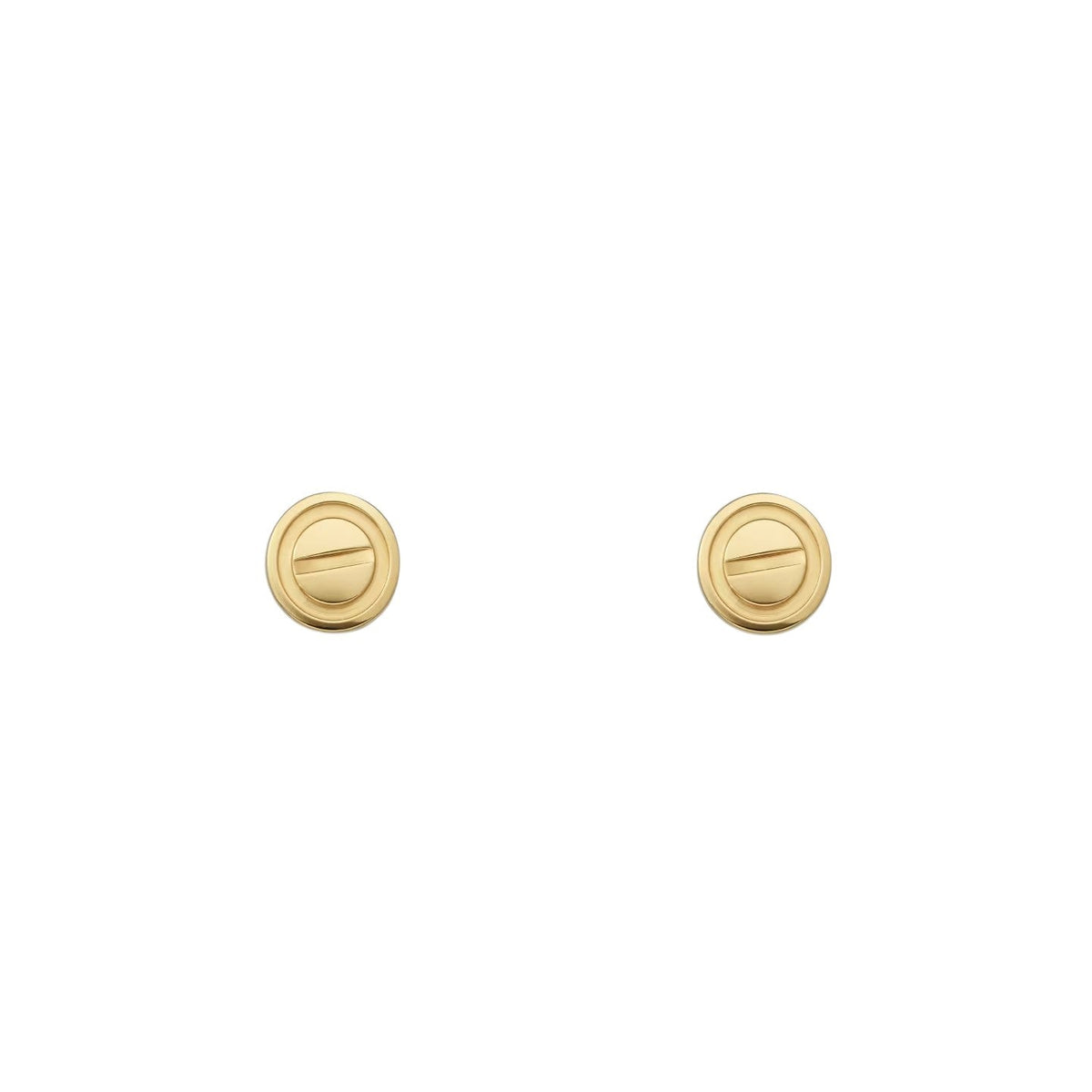 [Bling Jewelrys]LOVE 7.2MM HOOP EARRINGS