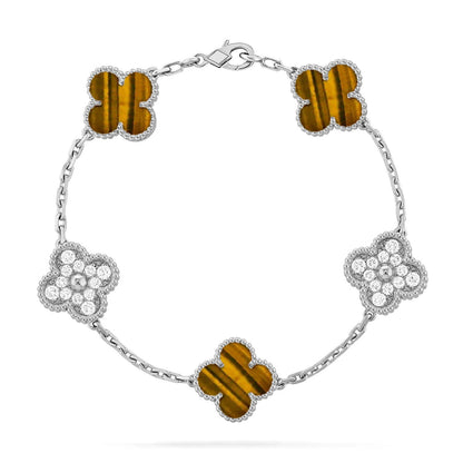 {
  "Bling Jewelrys": "ブリングジュエリー",
  "CLOVER 5 MOTIFS TIGER EYE BRACELET COLLECTION": "クローバー 5モチーフ タイガーアイ ブレスレット コレクション"
}
