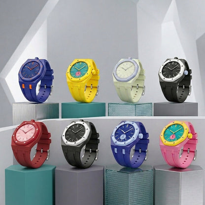 {
  "Bling Jewelrys": "【Bling Jewelrys】ロイヤルオーク POP 限定 バイオセラミックケース＆シリコンストラップ"
}