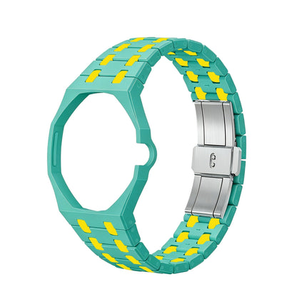 [Bling Jewelrys]Royal Oak Pop Exklusives Biokeramik-Gehäuse & Biokeramik-Armband in Mischfarbe