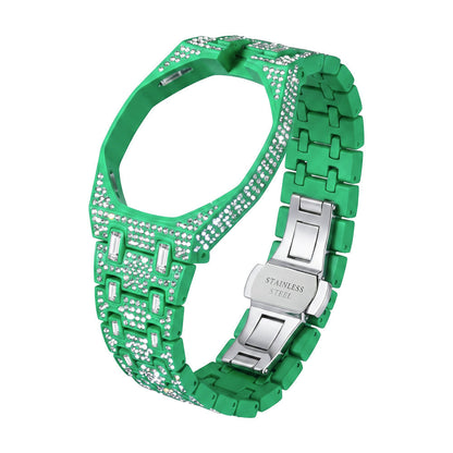 [Bling Jewelrys]Royal Oak Pop Exclusive Bioceramic Case & Bioceramic Strap Full Diamond