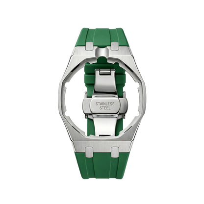 [Bling Jewelrys]Royal Oak Pop Exclusive Steel Case & Silicone Strap With Cradle