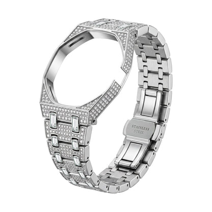 [Bling Jewelrys]Royal Oak Pop Exclusive Bioceramic Case & Bioceramic Strap Full Diamond
