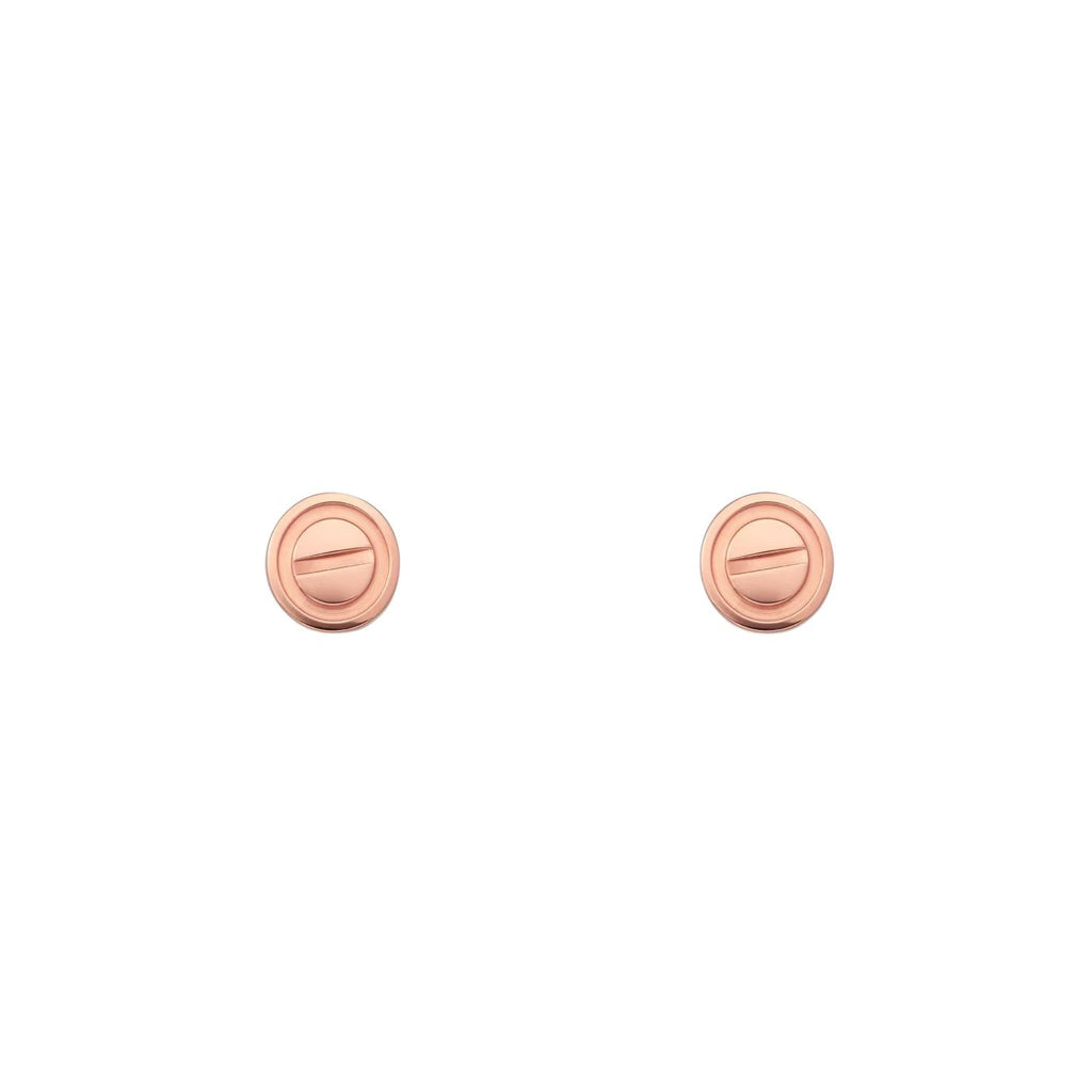 [Bling Jewelrys]LOVE 7.2MM HOOP EARRINGS