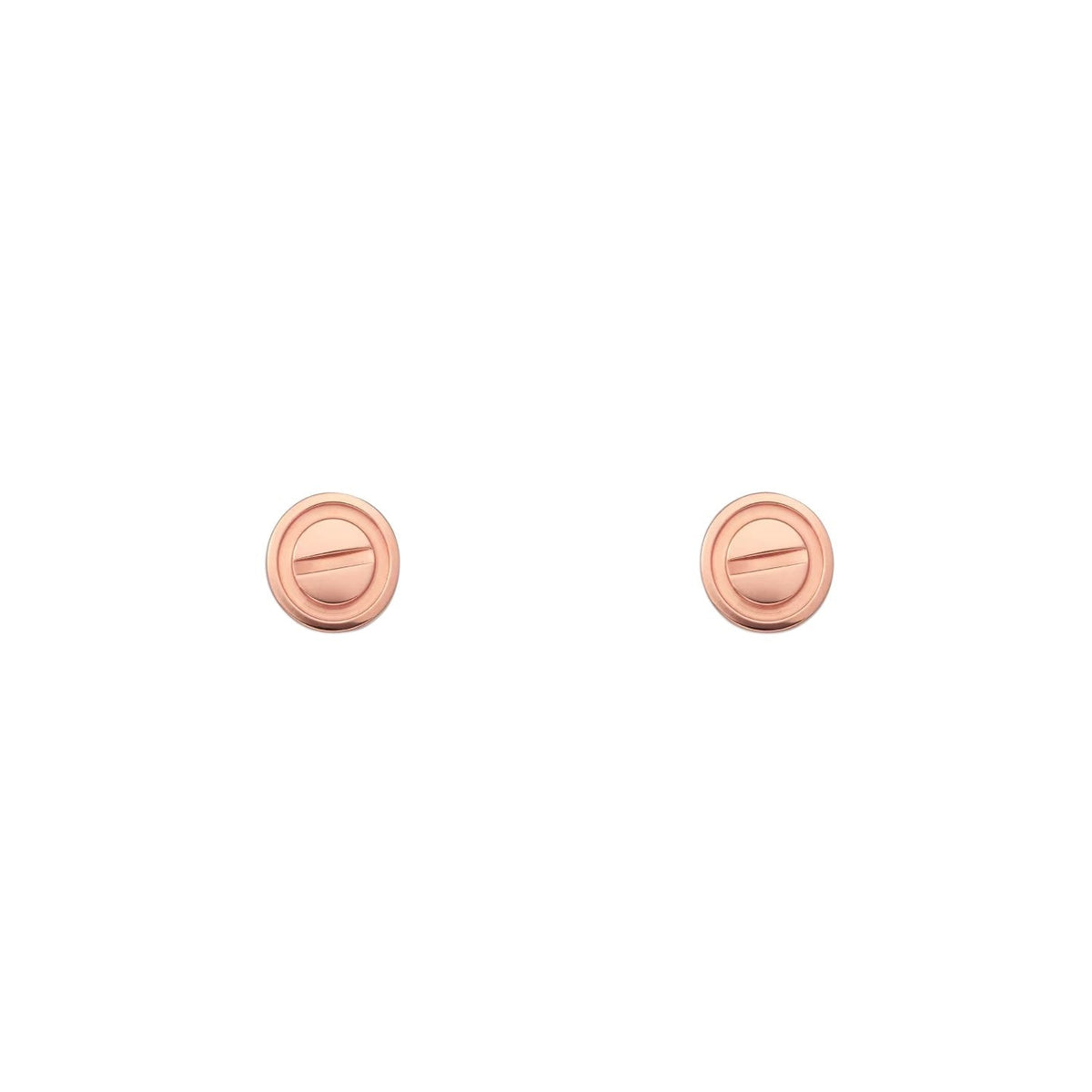 [Bling Jewelrys]LOVE 7.2MM HOOP EARRINGS