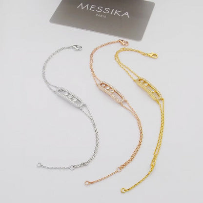 [Bling Jewelrys] Move Classique パヴェブレスレット