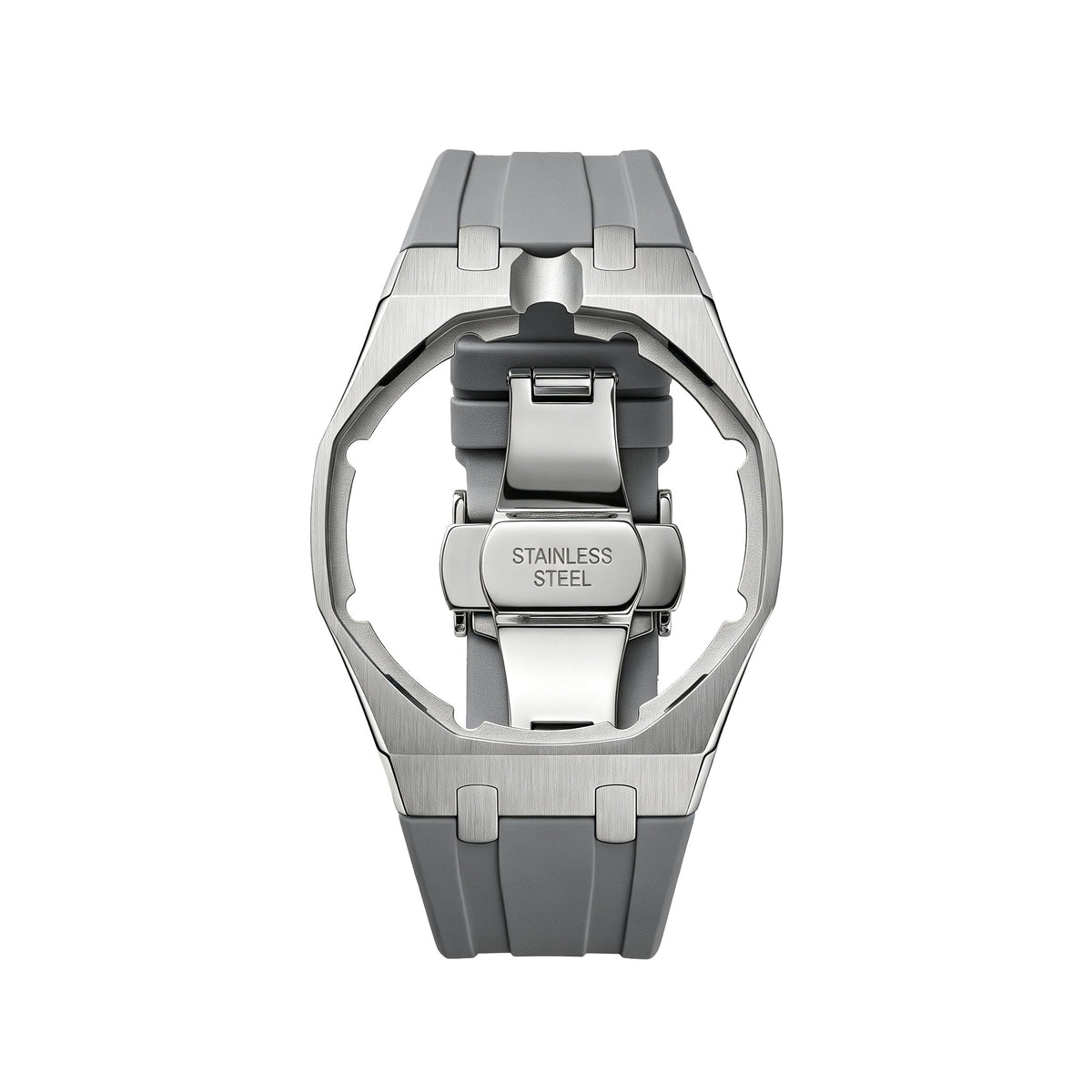 [Bling Jewelrys]Royal Oak Pop Exclusive Steel Case & Silicone Strap With Cradle