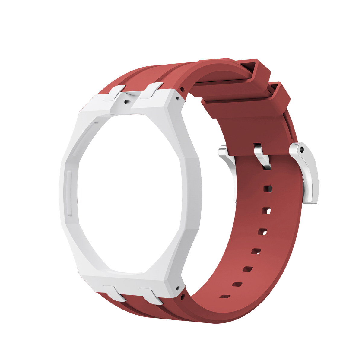 [Bling Jewelrys]Royal Oak Pop Exclusive Bioceramic Case & Silicone Strap Mix Color