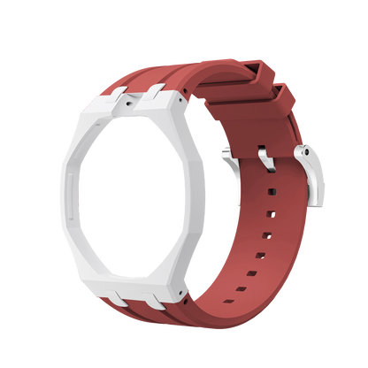 [Bling Jewelrys]Royal Oak Pop Exclusive Bioceramic Case & Silicone Strap Mix Color