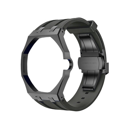 {
  "Bling Jewelrys": "ブリング・ジュエリー",
  "OAK POP BLACK STEEL CASE & SILICONE STRAP": "OAK POP ブラック・スチールケース＆シリコンストラップ"
}