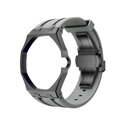 {
  "Bling Jewelrys": "ブリング・ジュエリー",
  "OAK POP BLACK STEEL CASE & SILICONE STRAP": "OAK POP ブラック・スチールケース＆シリコンストラップ"
}