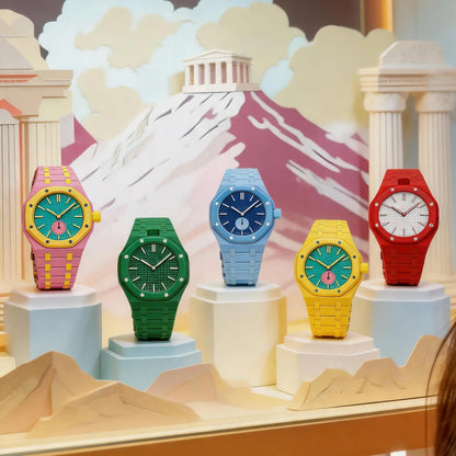 [Bling Jewelrys]ROYAL OAK POP EXCLUSIVE BIOCERAMIC CASE & BIOCERAMIC STRAP