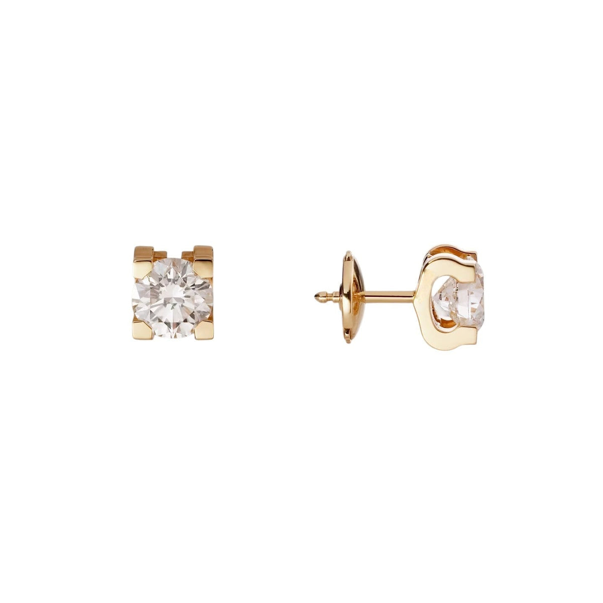 [Bling Jewelrys]C DE DIAMOND STUD EARRINGS