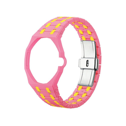 [Bling Jewelrys]Royal Oak Pop Exklusives Biokeramik-Gehäuse & Biokeramik-Armband in Mischfarbe